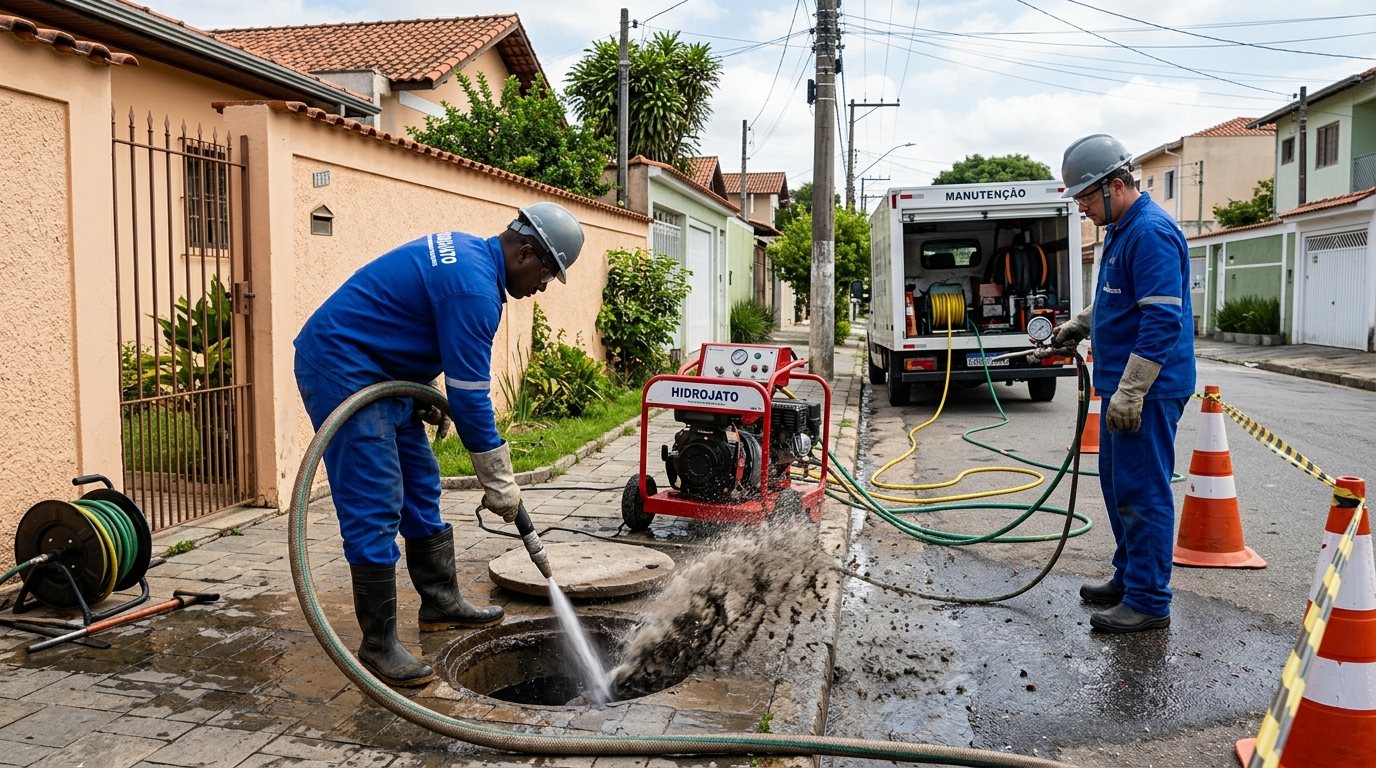 Hidrojateamento Residencial em Manaus‑AM